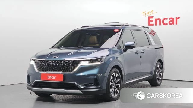 Kia Carnival 4th generation 2020 Синий из Кореи