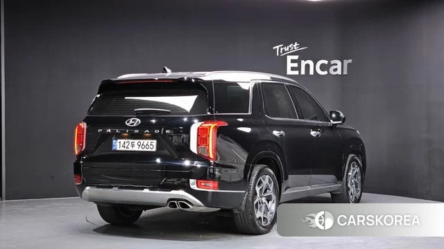 Hyundai Palisade 2021 Черный из Кореи