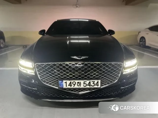 Genesis G80 (RG3) 2020 Черный двухцветный из Кореи