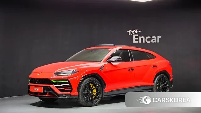 Lamborghini Urus 2020 Красный из Кореи