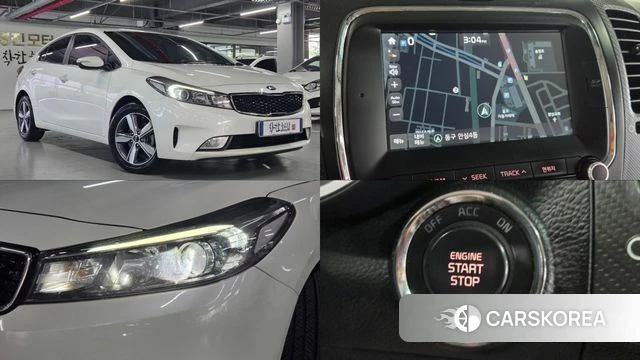 Kia The New K3 2018 Белый из Кореи