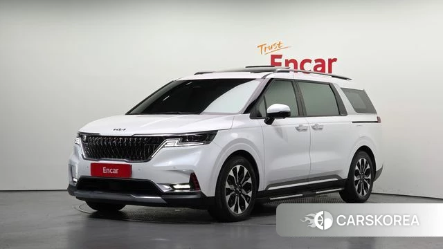 Kia Carnival 4th generation 2021 Белый из Кореи