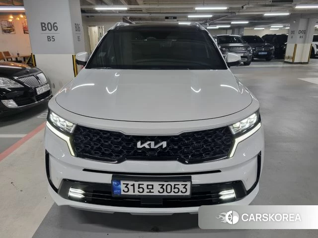 Kia Sorento 4th Generation 2023 Белый из Кореи