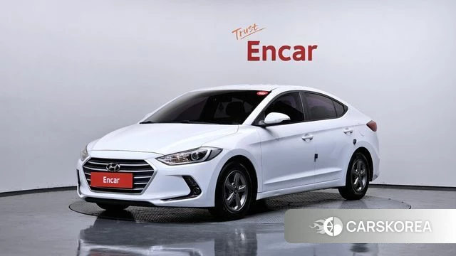 Hyundai Avante AD 2018 Белый из Кореи