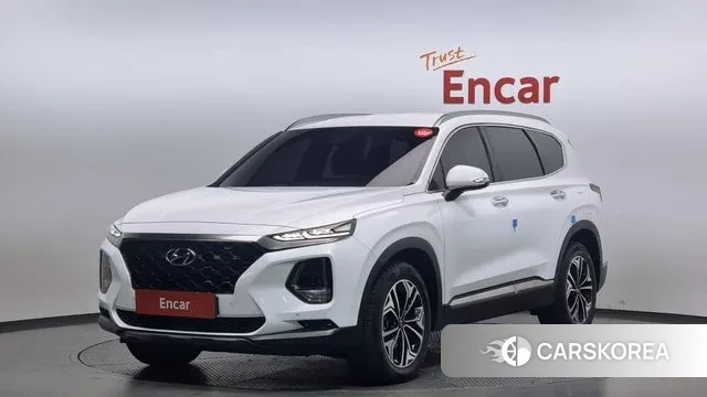 Hyundai Santa Fe TM 2018 Белый из Кореи