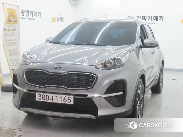 Kia Sportage The Bold 2021 Серебристо-серый из Кореи