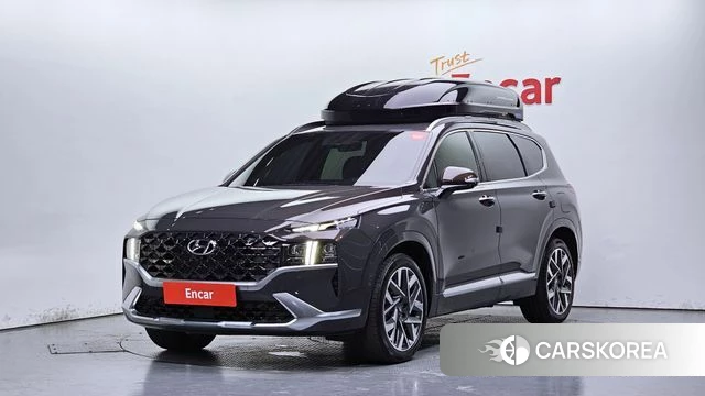 Hyundai The New Santa Fe 2020 Серый из Кореи