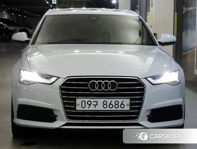 Audi New A6 2018 Белый из Кореи
