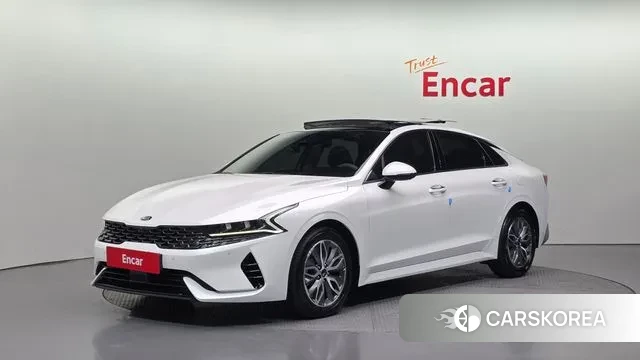 Kia K5 Hybrid 3rd Generation 2021 Белый из Кореи