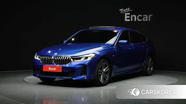 BMW 6 Series GT (G32) 2021 Синий из Кореи