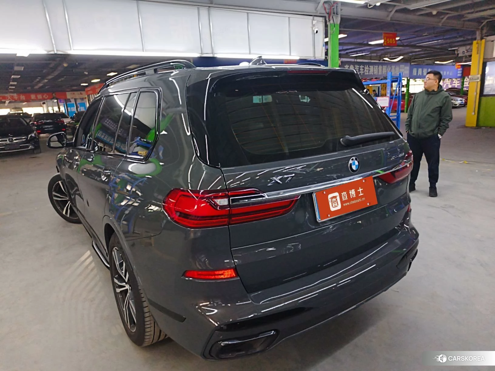 BMW X7 2021 Темно-серый из Китая