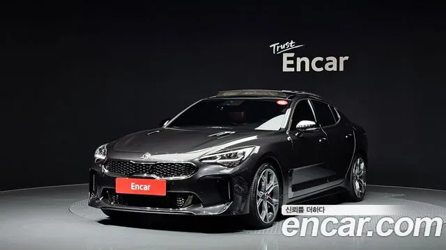 Kia Stinger 2018 Серый из Кореи