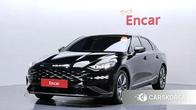 Kia K8 Hybrid 2022 Черный из Кореи