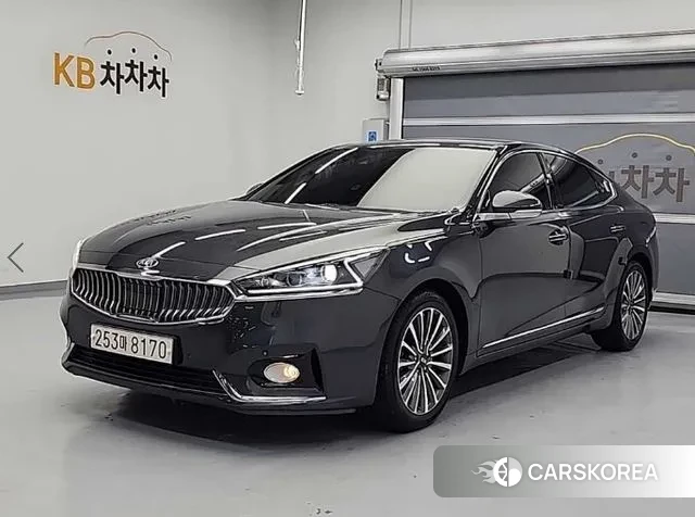 Kia Come New K7 2018 Серебристо-серый из Кореи