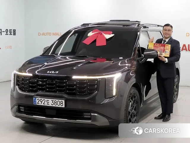 Kia The New Carnival 4th Generation 2024 Черный из Кореи