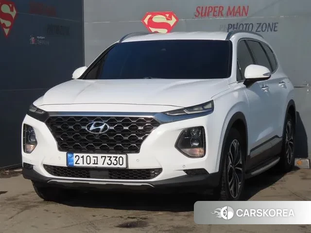 Hyundai Santa Fe TM 2018 Белый из Кореи