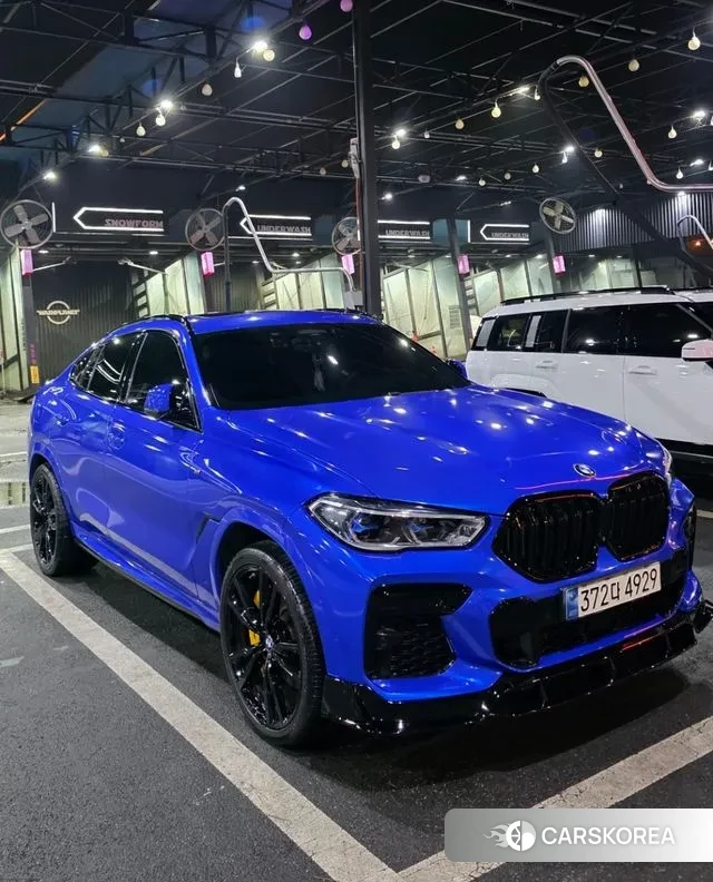 BMW X6 (G06) 2021 Белый из Кореи