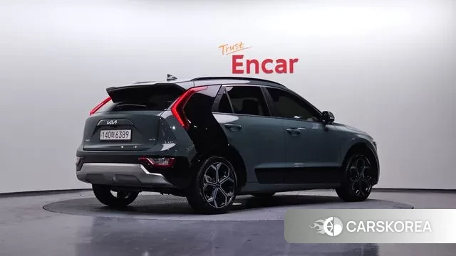 Kia Di Ol Nu Niro 2022 Зеленый из Кореи