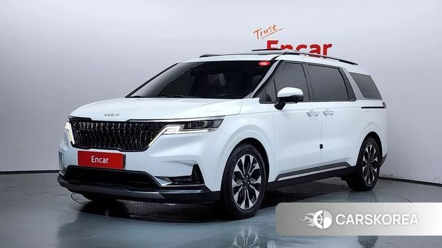 Kia Carnival 4th generation 2022 Белый из Кореи