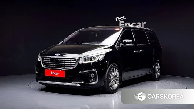 Kia The New Carnival 2018 Черный из Кореи