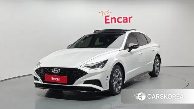 Hyundai Sonata (DN8) 2021 Белый из Кореи