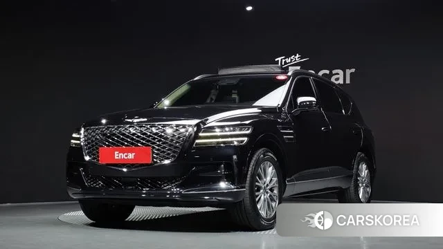 Genesis GV80 2021 Черный из Кореи