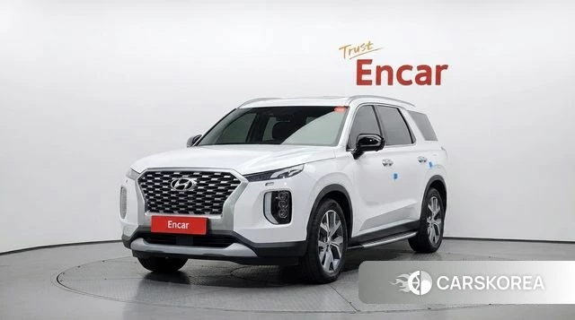 Hyundai Palisade 2021 Белый из Кореи