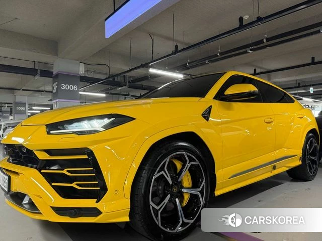 Lamborghini Urus 2022 Желтый из Кореи