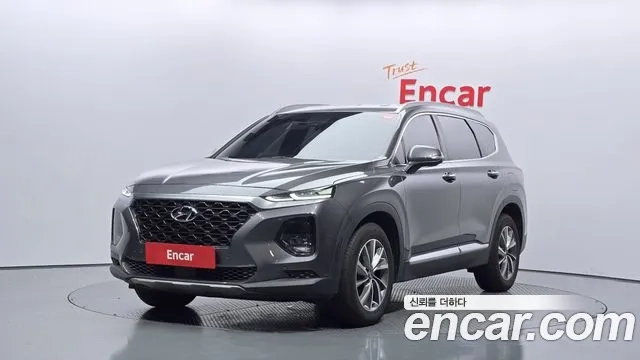 Hyundai Santa Fe TM 2019 Серый из Кореи