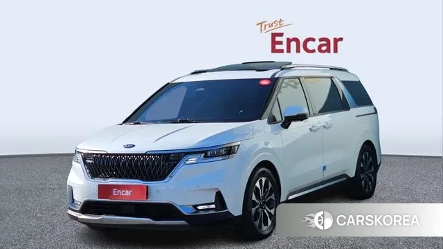 Kia Carnival 4th generation 2021 Белый из Кореи