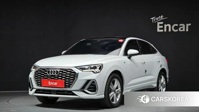 Audi Q3 (F3) 2023 Белый из Кореи