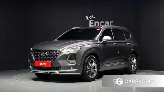 Hyundai Santa Fe TM 2019 Серый из Кореи