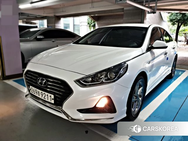 Hyundai Sonata New Rise 2019 Белый из Кореи