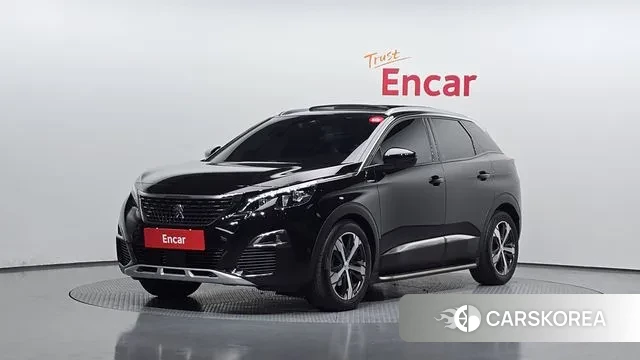 Peugeot 3008 second generation 2019 Черный из Кореи