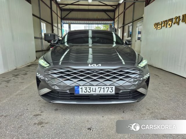 Kia K8 2021 Серый из Кореи