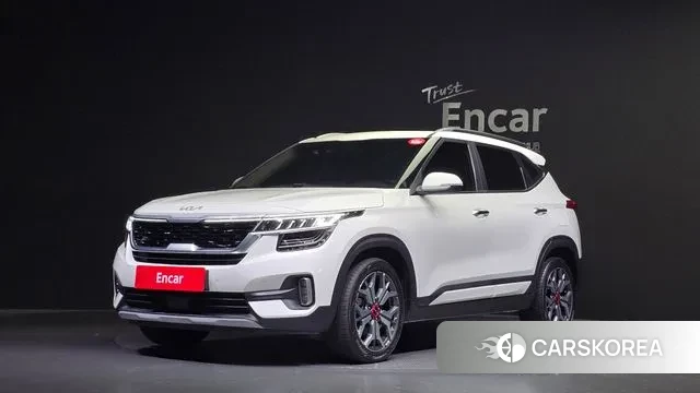 Kia Seltos 2022 Белый из Кореи