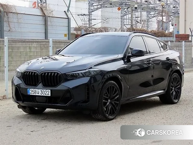 BMW X6 (G06) 2025 Черный из Кореи