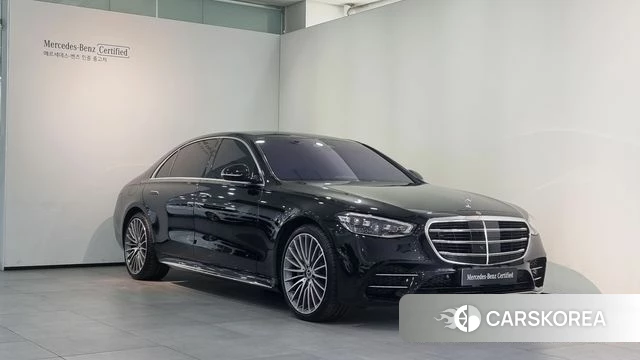 Mercedes-Benz S-Class W223 2025 Черный из Кореи