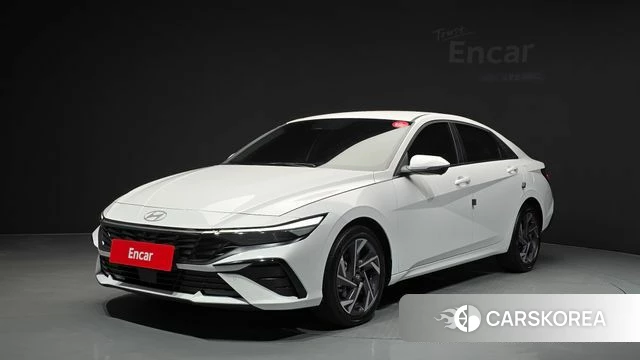 Hyundai The New Avante (CN7) 2025 Белый из Кореи