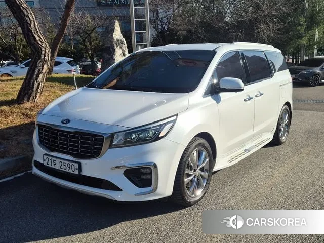 Kia The New Carnival 2018 Белый из Кореи