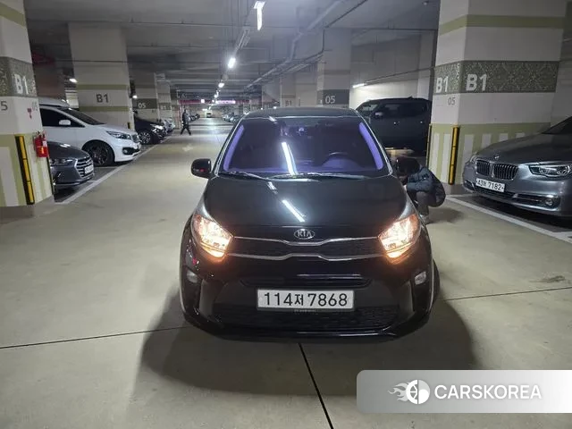 Kia All New Morning (JA) 2019 Черный из Кореи