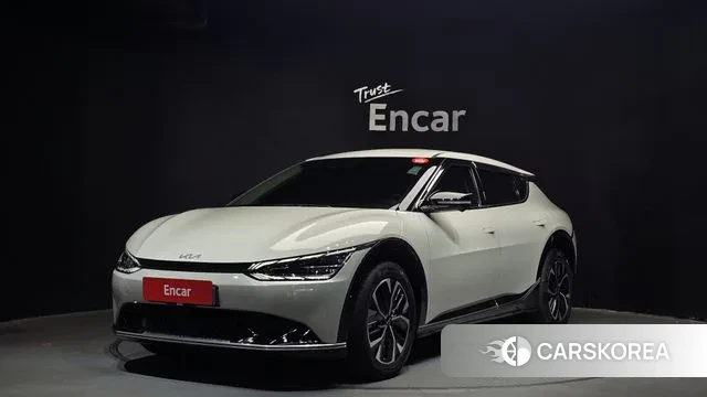 Kia EV6 2023 Серебристо-серый из Кореи