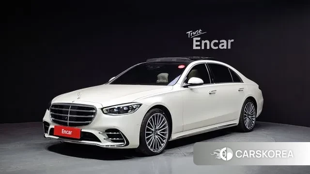 Mercedes-Benz S-Class W223 2022 Белый из Кореи