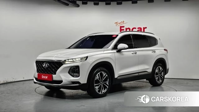 Hyundai Santa Fe TM 2019 Белый из Кореи