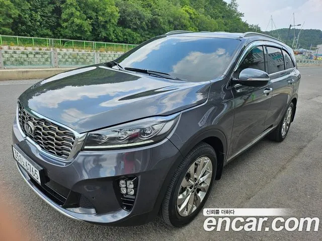 Kia The New Sorento 2019 Серый из Кореи