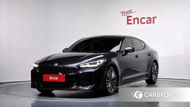 Kia Stinger 2018 Серый из Кореи