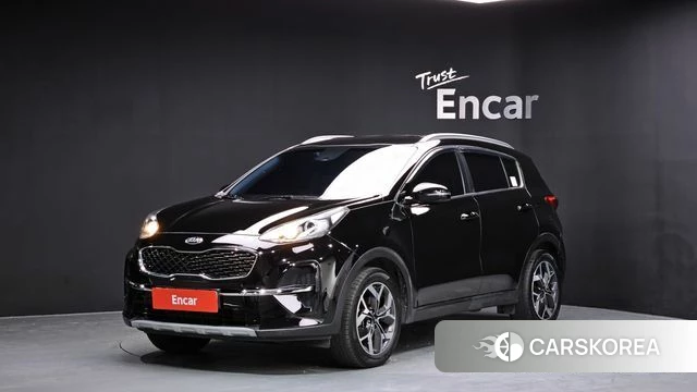 Kia Sportage The Bold 2021 Черный из Кореи