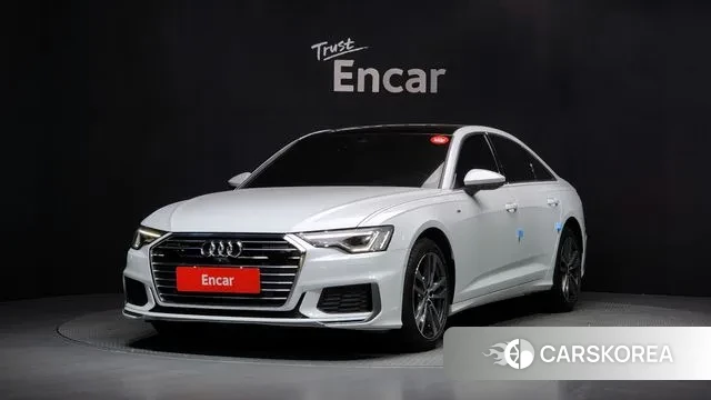 Audi A6 (C8) 2021 Белый из Кореи