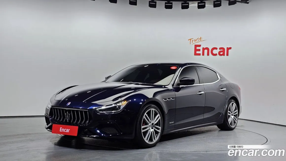 Maserati Ghibli 2019 Синий из Кореи