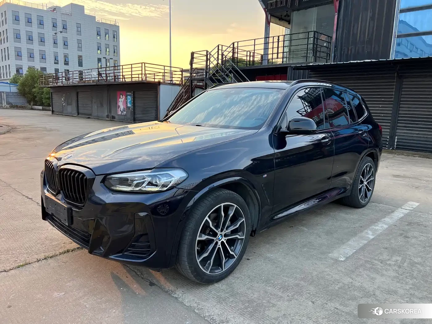 BMW X3 2021 Черный из Китая